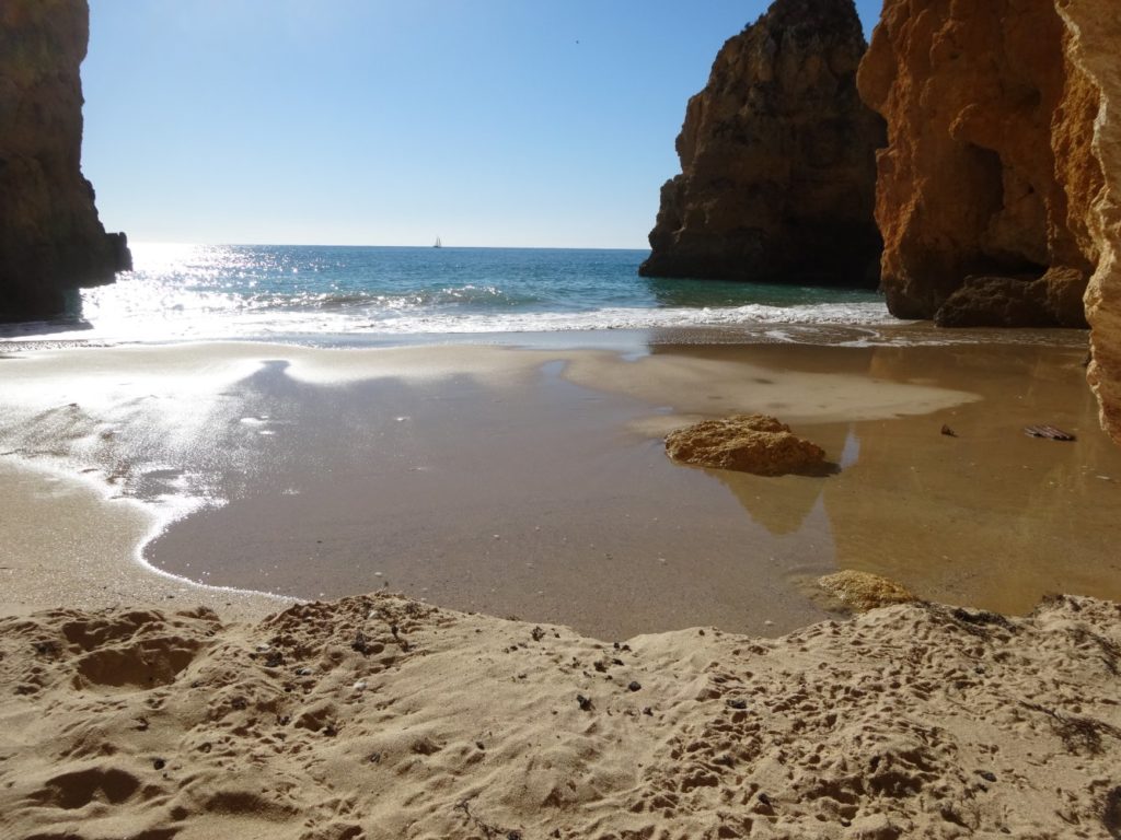 Praia do Barranco do Martinho am Ponta da Piedade, Lagos