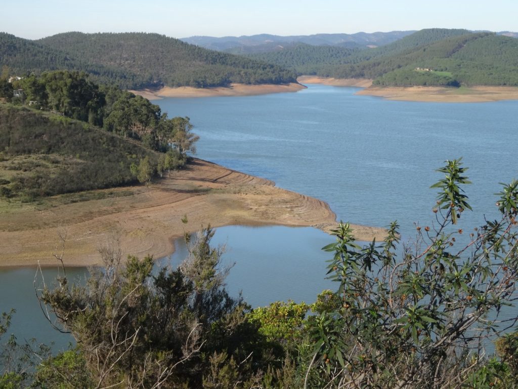 Stausee Barragem de Bravura