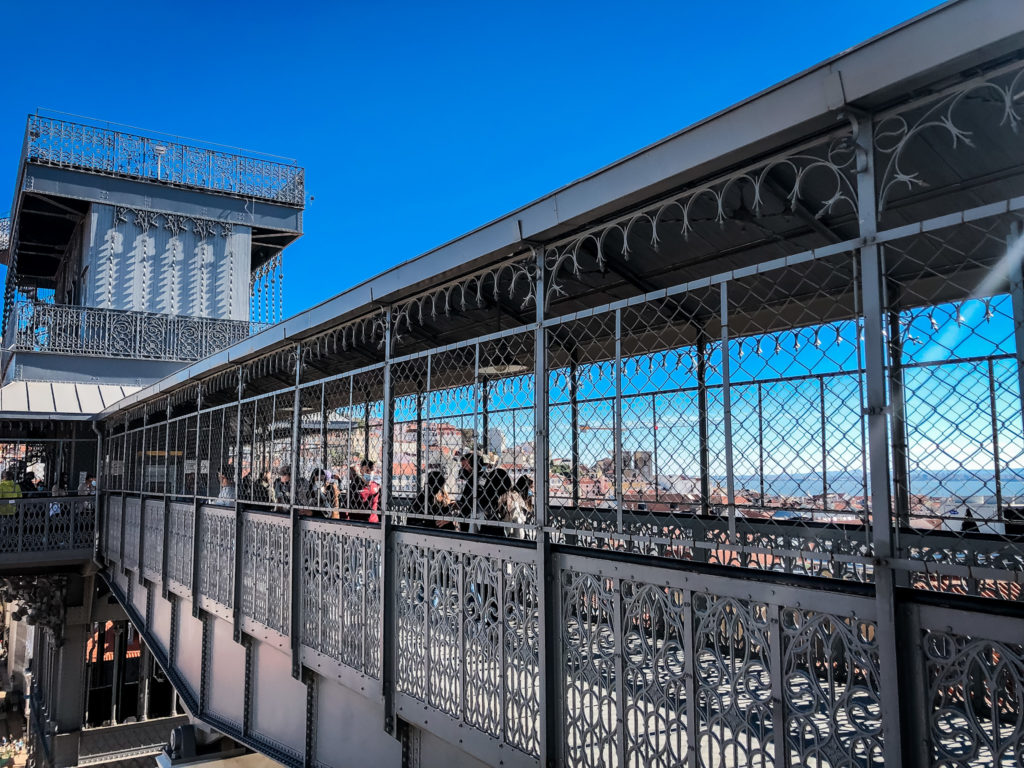 Ausblick vom Elevador de Santa Justa