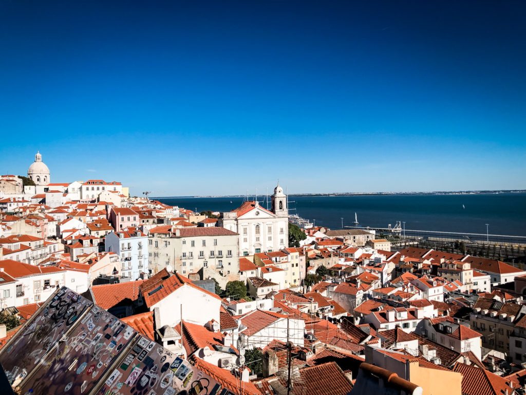 Ausblick vom Miradouro de Santa Luzia