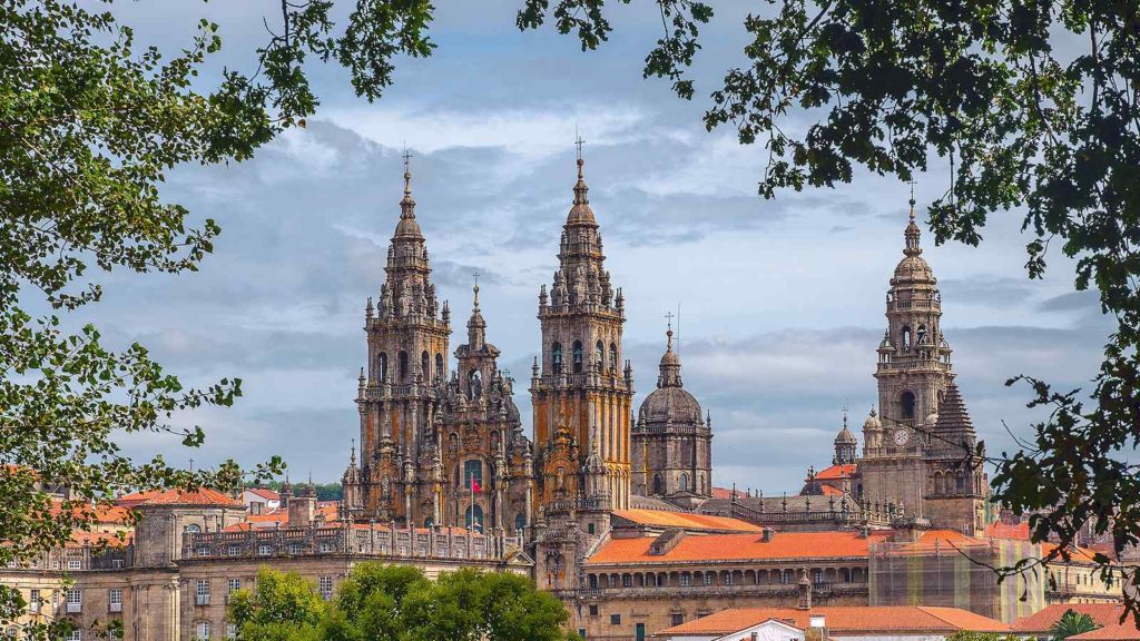 Die Kathedrale von Santiago de Compostela