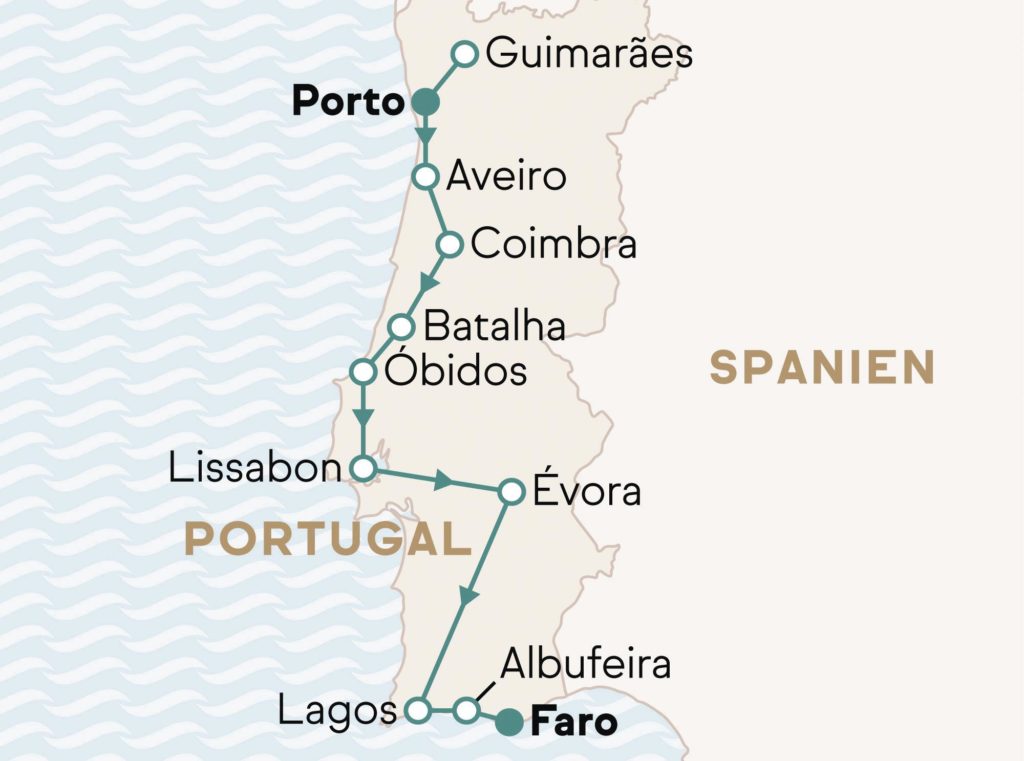 Die schönsten Rundreisen durch Portugal: Rundreise "Die Höhepunkte Portugals"