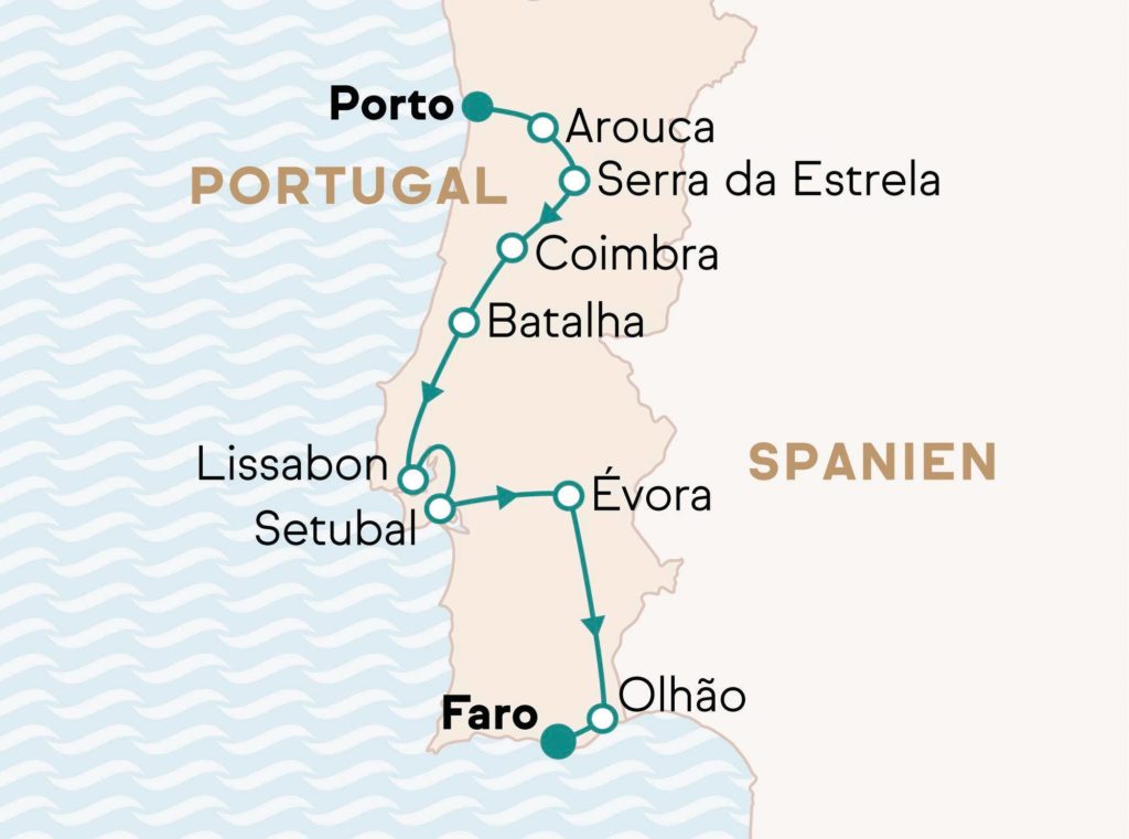 Die schönsten Rundreisen durch Portugal: Rundreise "Portugal deluxe"