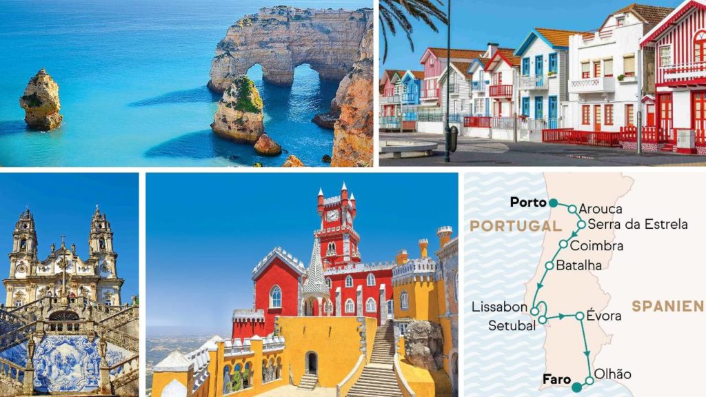 Die 4 schönsten Rundreisen durch Portugal