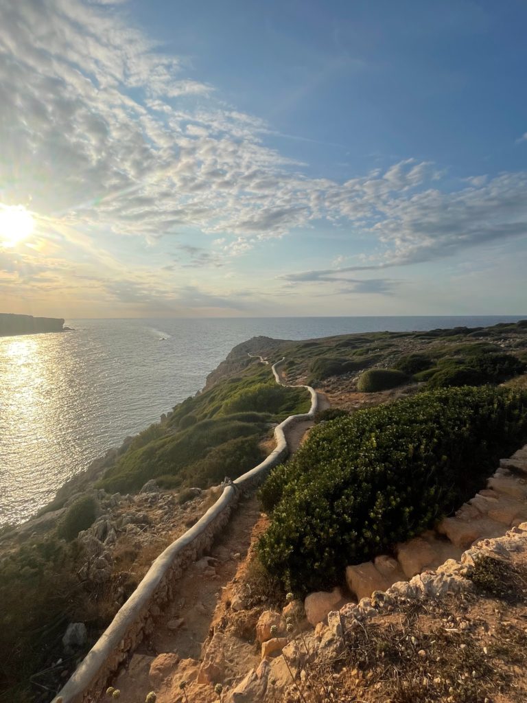 Ausblick von Ciutadella auf das Meer