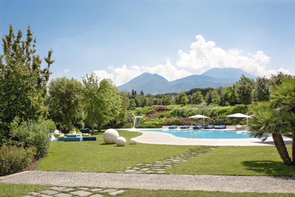 Hotel San Cristoforo Gartenanlage