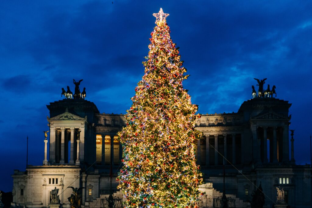 Piazza Venezia Weihnachtsbaum