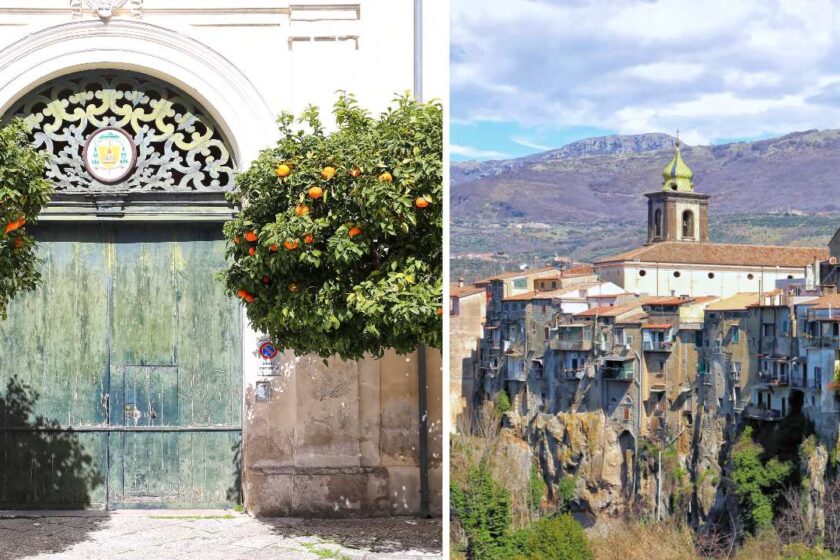 Sannio Detailansicht und Landschaft