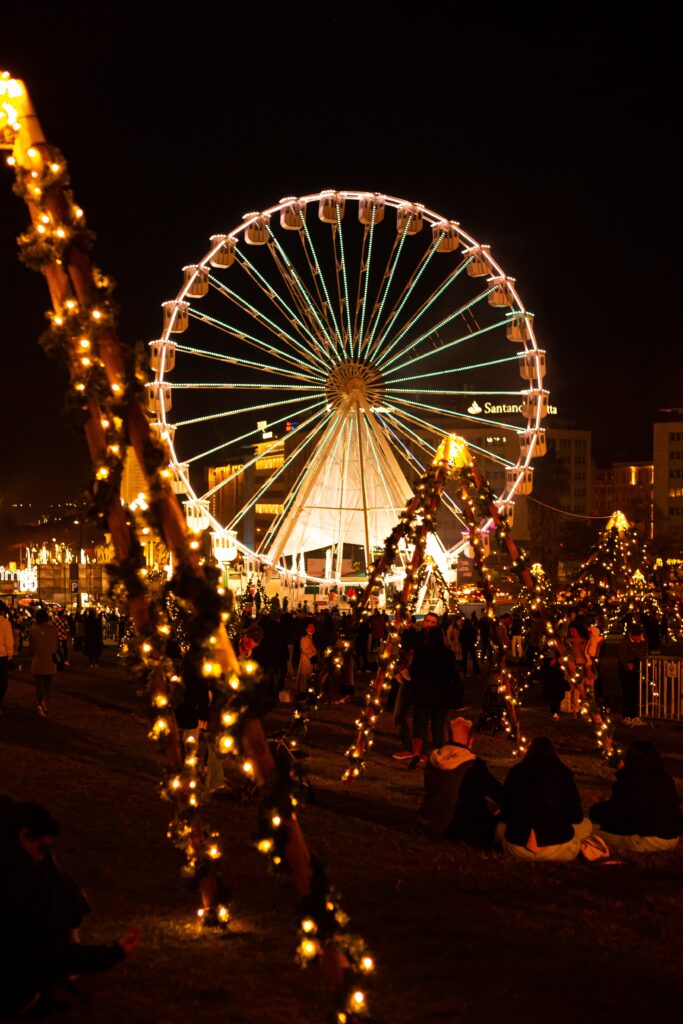 Riesenrad im „Wonderland Lisboa"