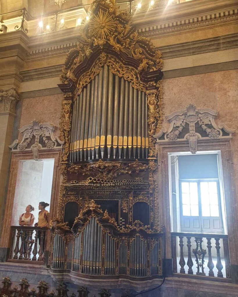 Orgel in der „Igreja dos Clérigos"