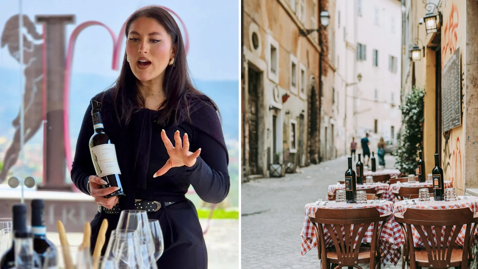 Silvia Corsi ist Wine Hospitality Manager bei Castrum Winery in Castelrotto, inmitten des Valpolicella