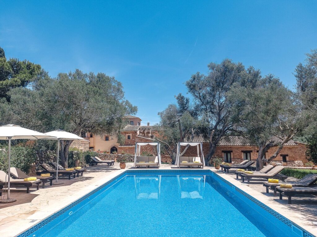 Hotel Rural Sa Galera Poolbereich
