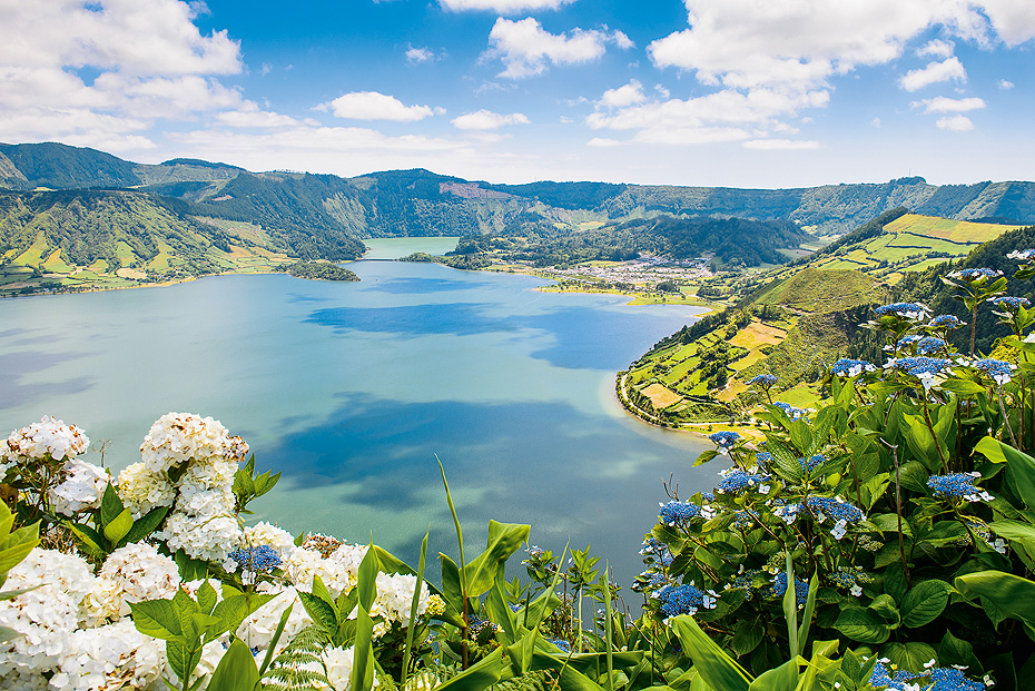 Erlebnisreise Höhepunkte der Azoren Blick auf Sete Cidades