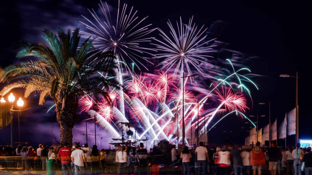 Madeira Silvester Feuerwerk Funchal