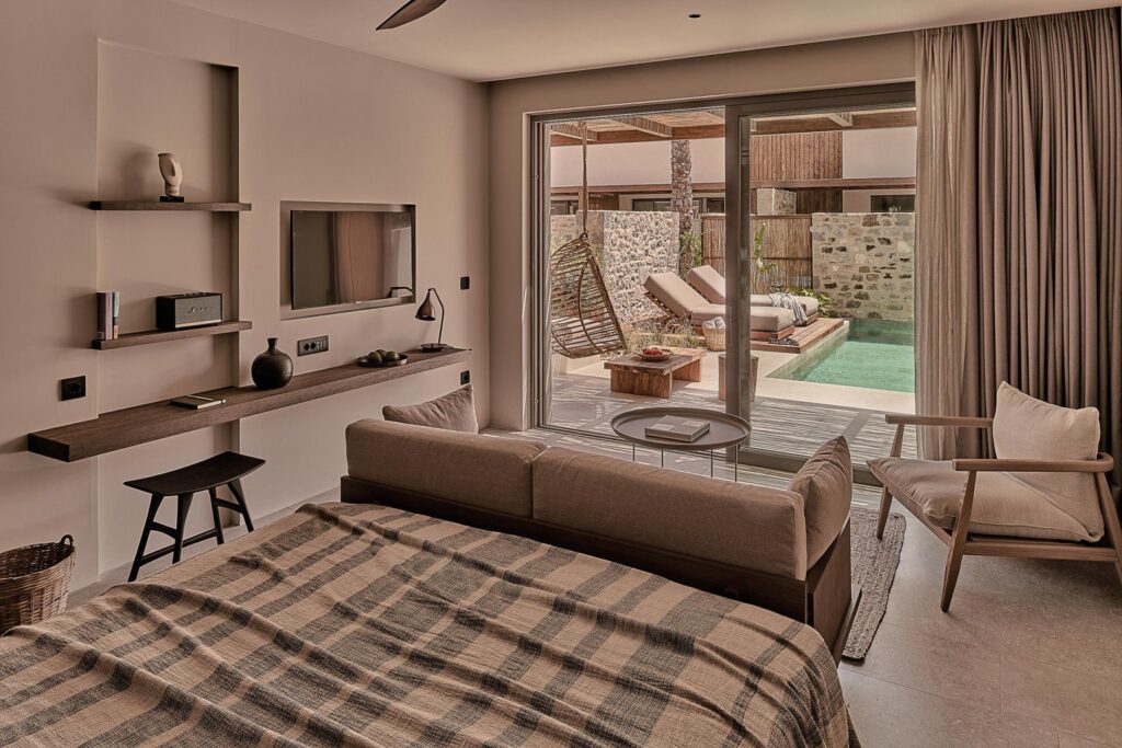 Adults-only Hotel Kos Griechenland Theros All Suite Hotel Zimmer