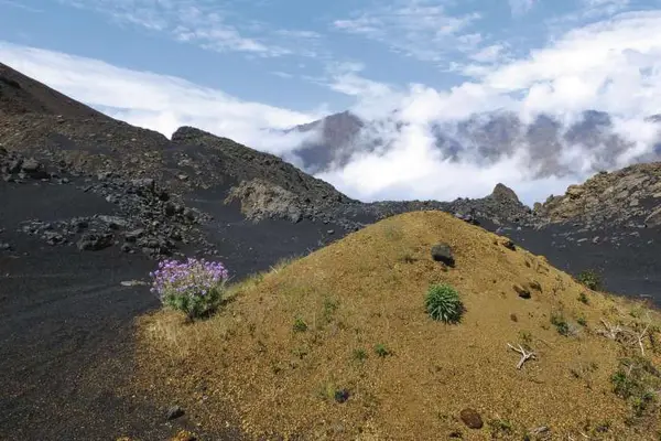 Blick auf den Vulkan Fogo Kapverden
