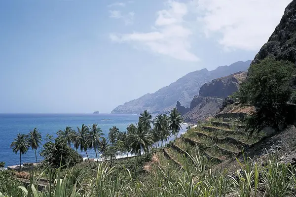Blick auf das Meer auf der Insel Santo Antão Kapverden