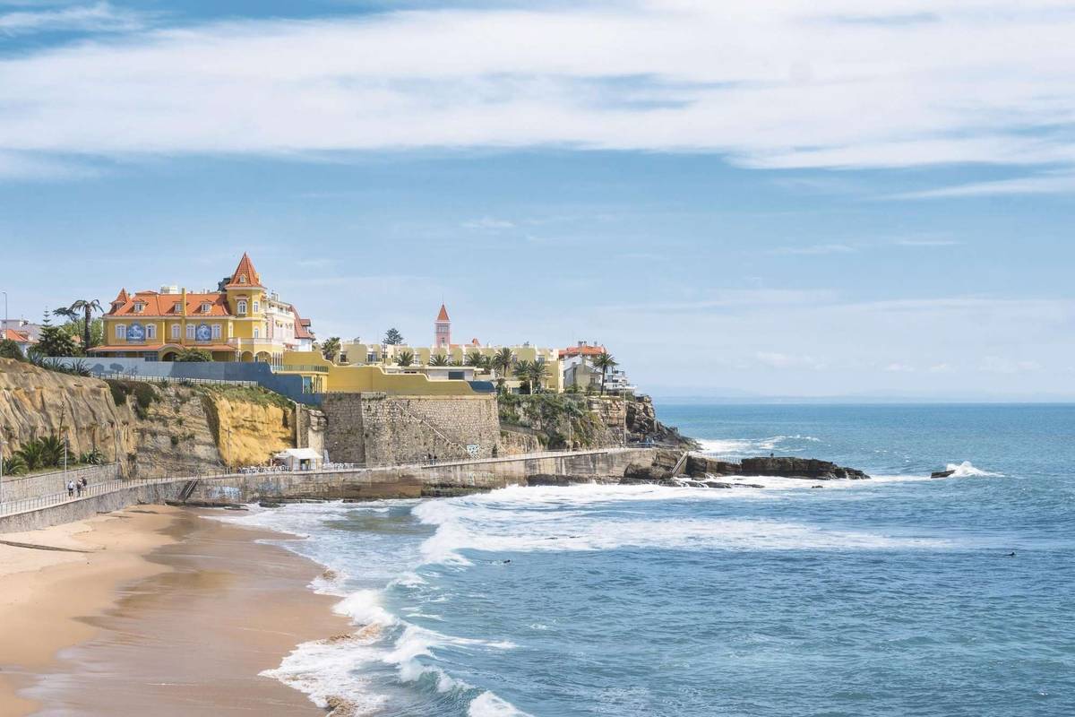Küste Estoril, Portugal