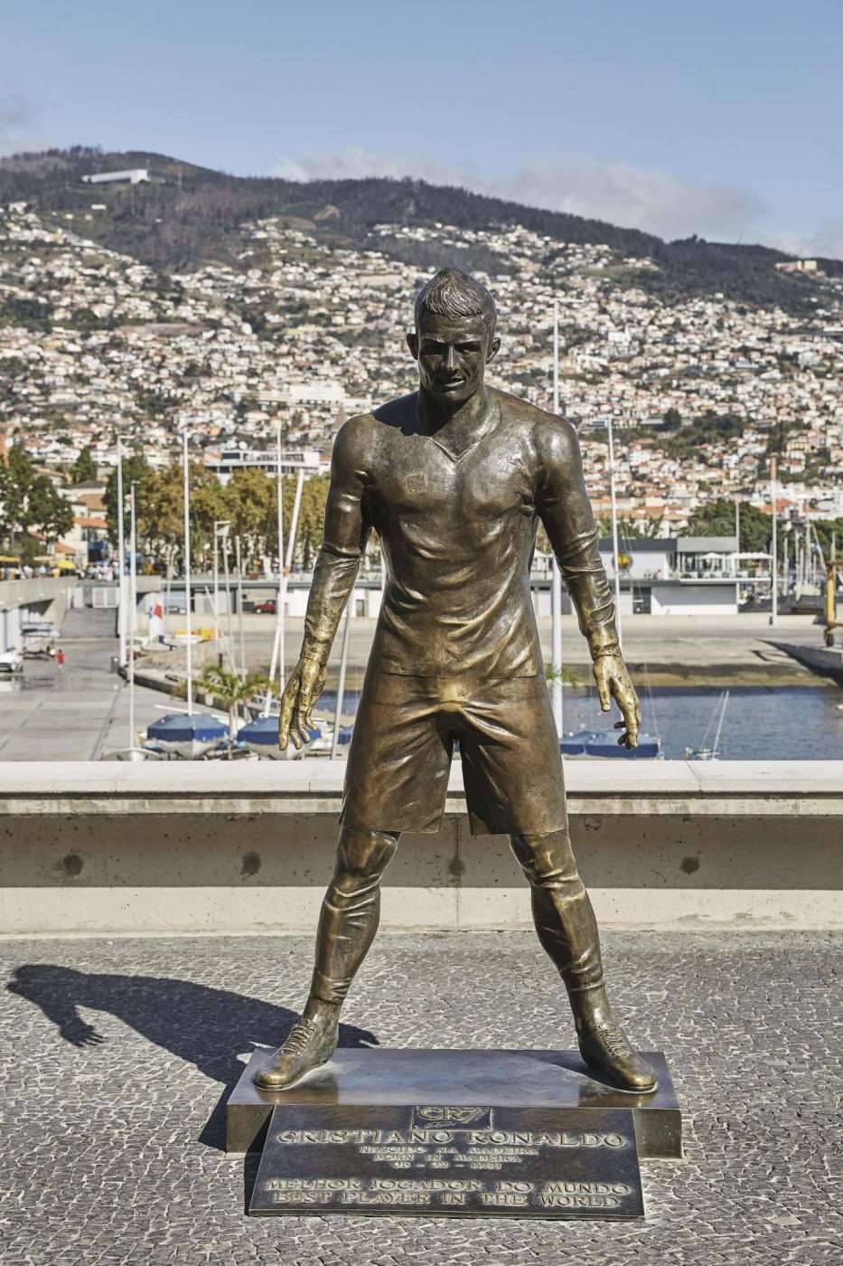 Statue von Cristiano Ronaldo