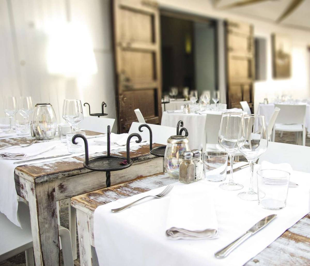 Straßenrestaurant Barcelona