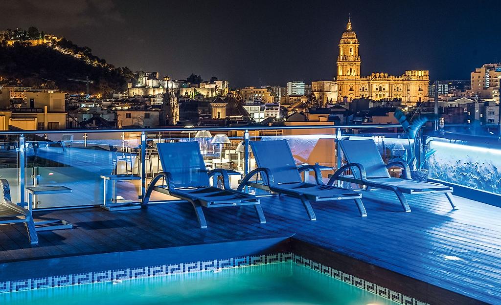 Hotel Sallés Málaga Centro, Pool/Poolbereich