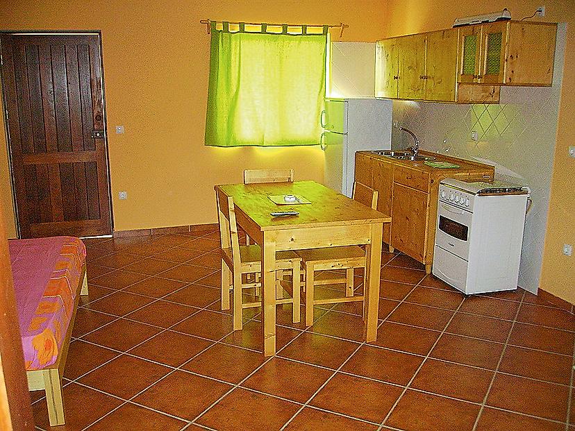 Appartements Stella Maris, Kitchenette mit Essbereicht
