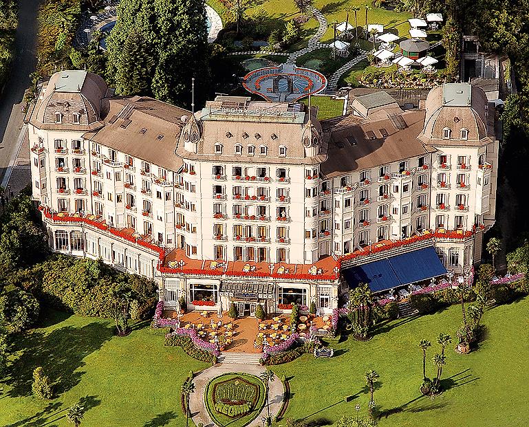 Hotel Regina Palace, Blick von oben