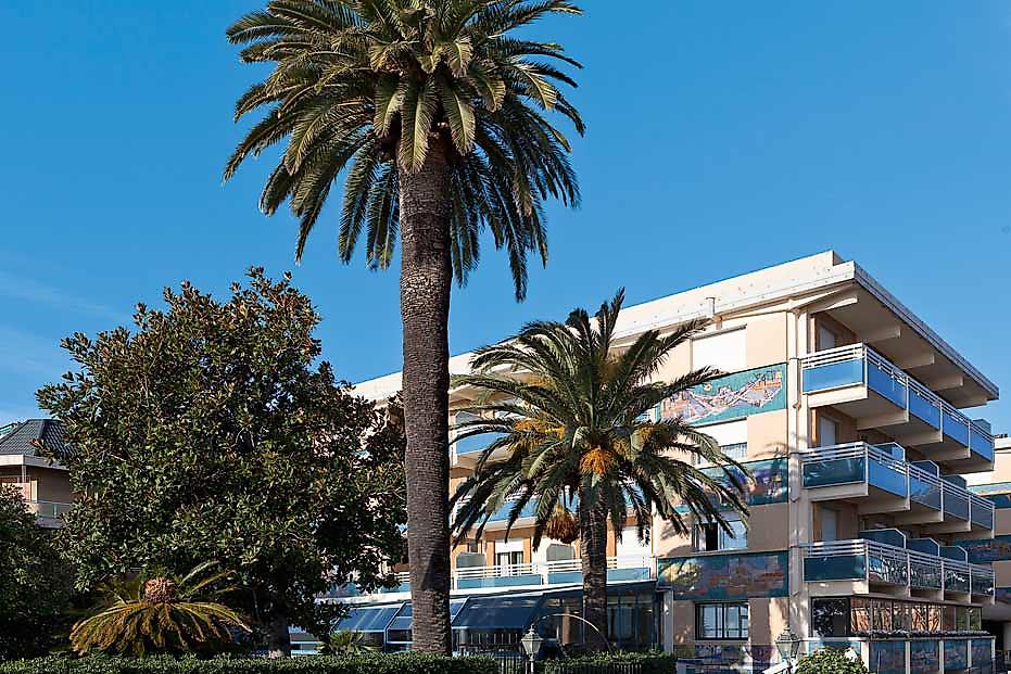 Garden Lido, Blick zum Hotel