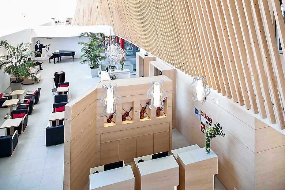 Hotel da Música, Lobby von oben