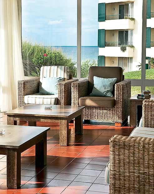 Vila Baleira Suites, Sitzbereich Lobby