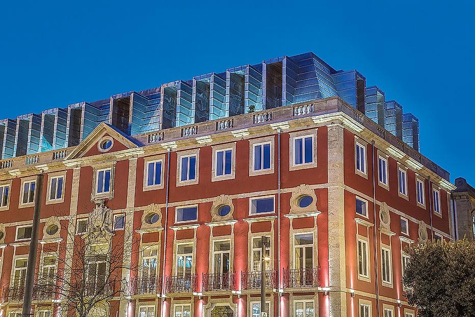 NH Collection Porto Batalha, Fassade