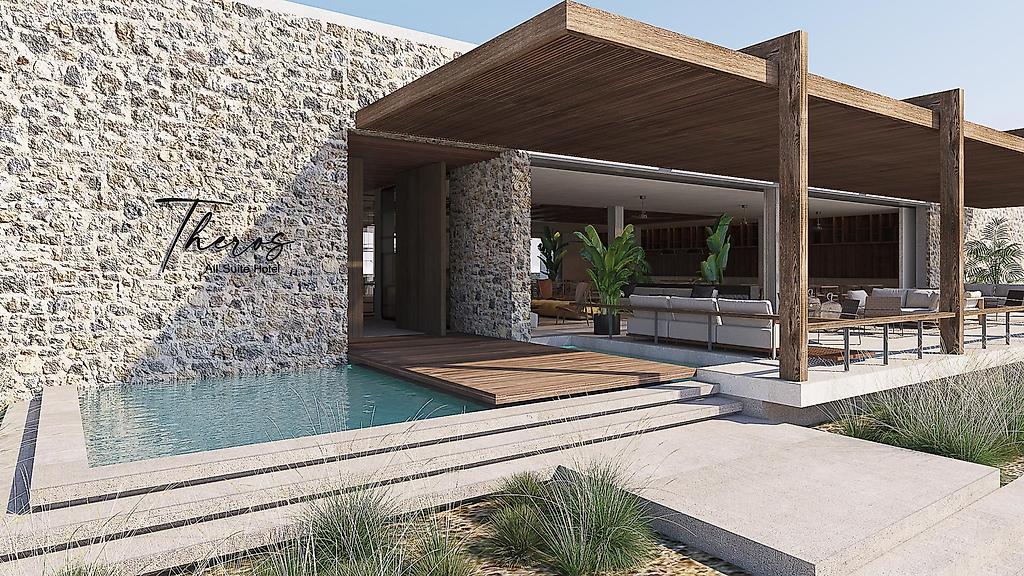 Theros All Suite Hotel, Resort/Hotelanlage
