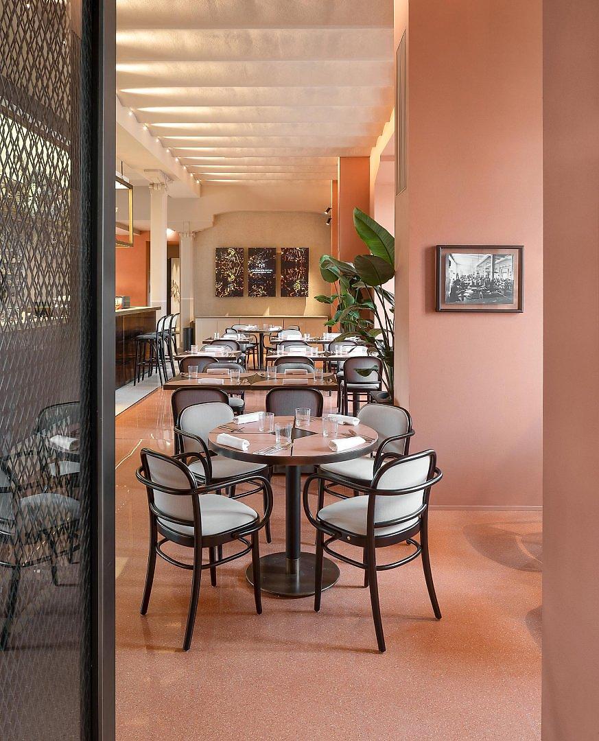 Interno Marche Design Experience Hotel, Restaurant/Gastronomie