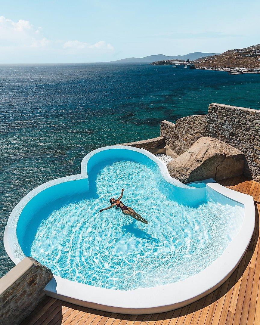 Cavo Tagoo Mykonos, Pool/Poolbereich