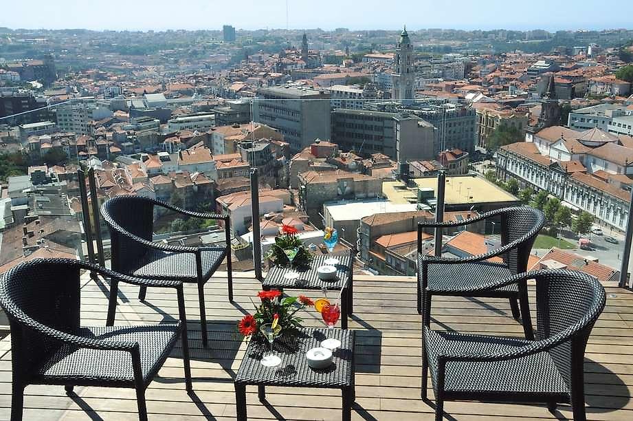 Hotel Dom Henrique Downtown, Dachterrasse