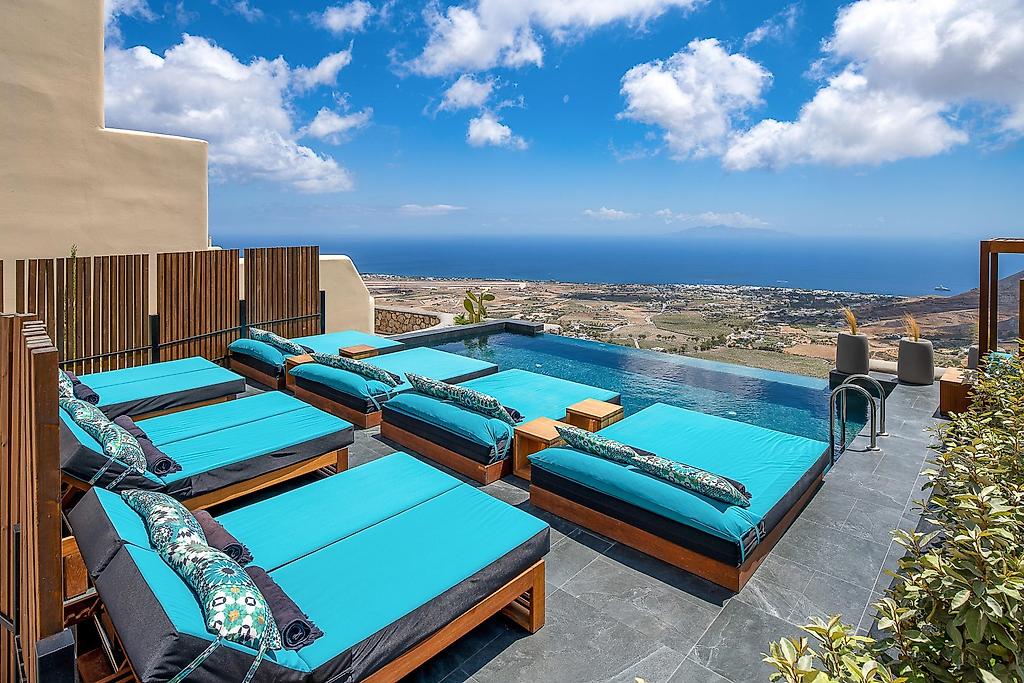 Skyfall Luxury Suites, Pool/Poolbereich
