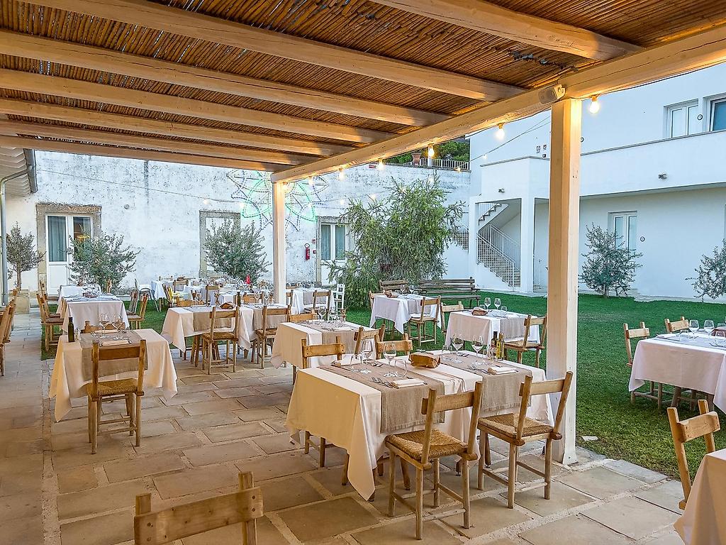 Masseria Rauccio, Restaurant/Gastronomie