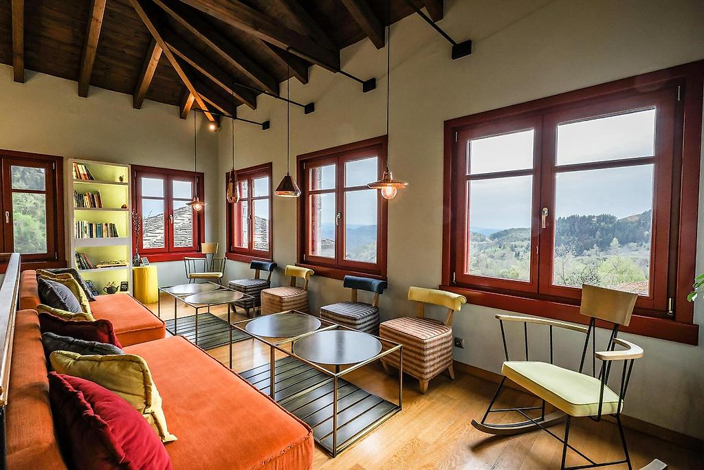Rouista Tzoumerka Resort, öffentliche Bereiche