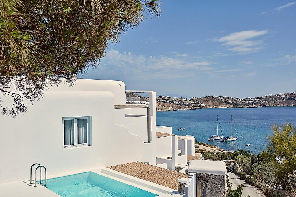 Katikies Mykonos, Resort/Hotelanlage