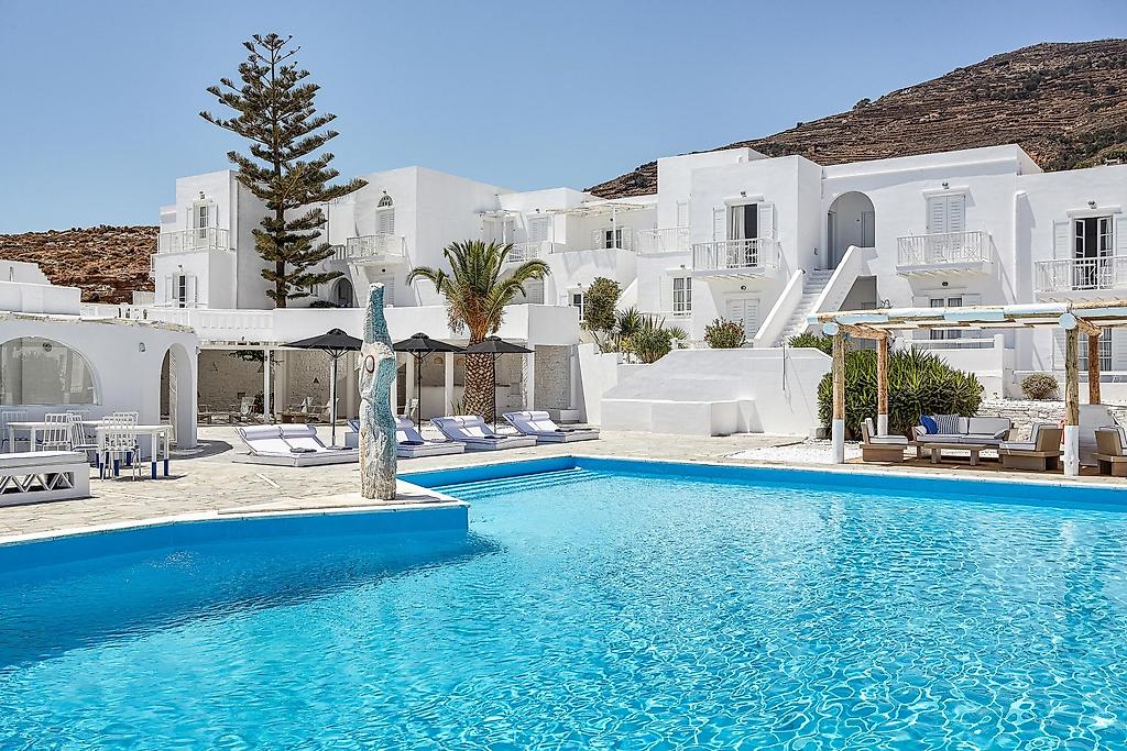 Mr & Mrs White Tinos, Pool/Poolbereich