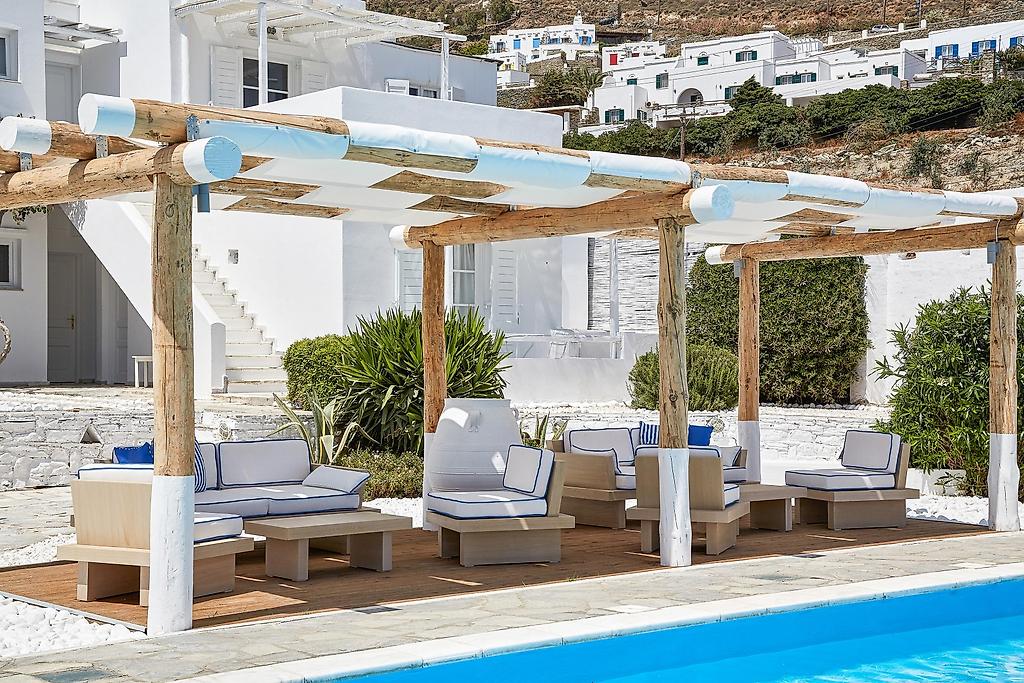Mr & Mrs White Tinos, Pool/Poolbereich