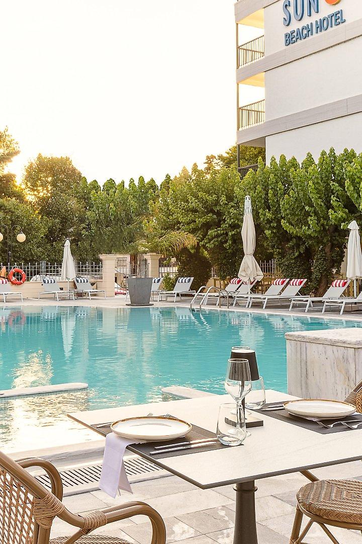 Sun Beach Hotel, Restaurant/Gastronomie