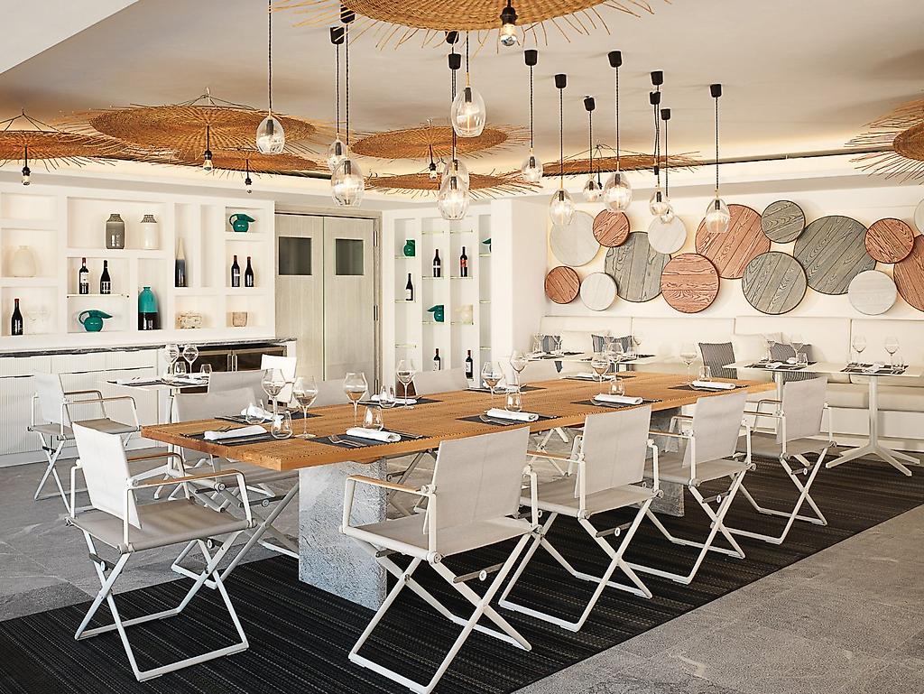 Mykonos Riviera Hotel & Spa, an SLH Hotel, Restaurant/Gastronomie