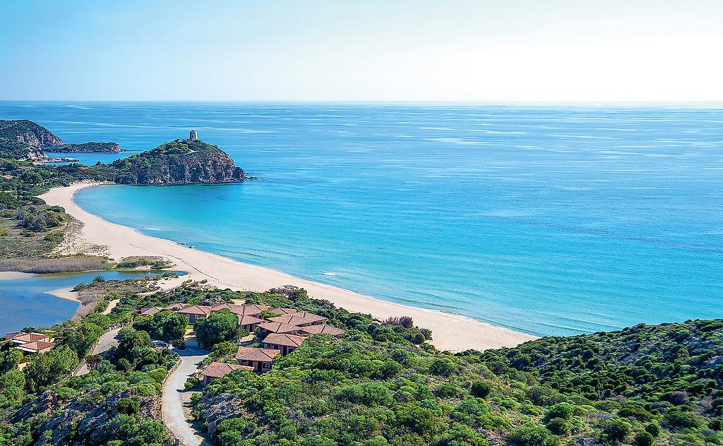 Baia di Chia Resort Sardinia, Resort/Hotelanlage