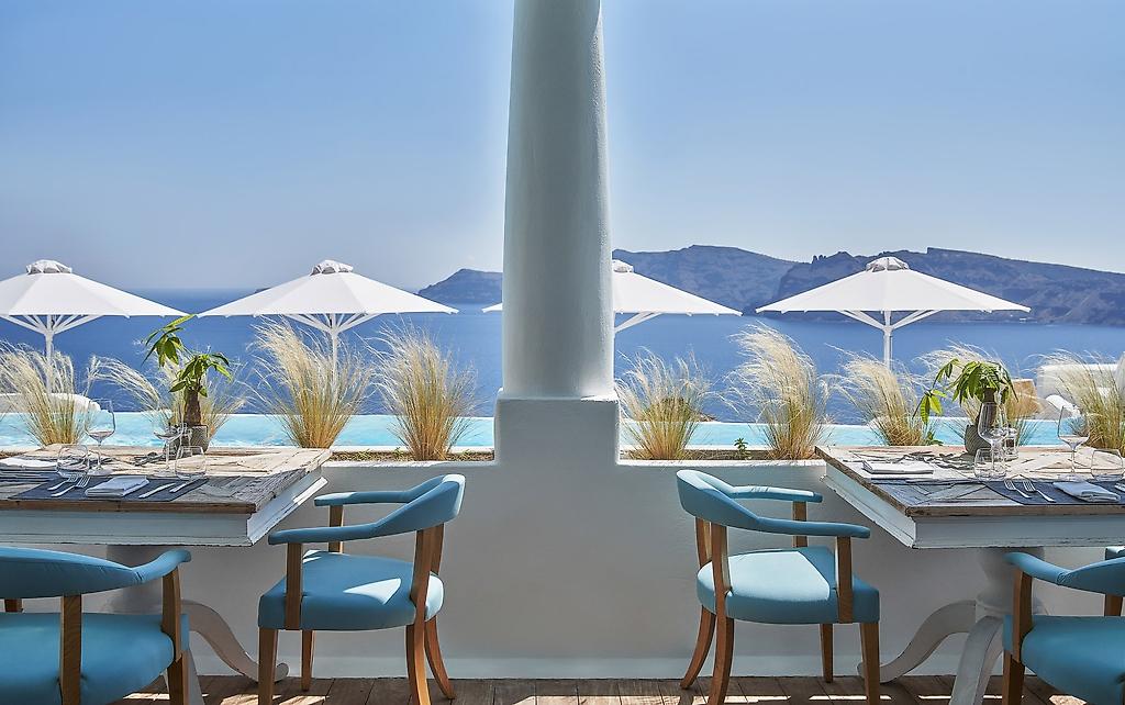 Katikies Santorini – Gea House, Restaurant/Gastronomie
