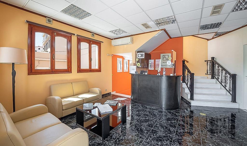 Aggelos Hotel, öffentliche Bereiche
