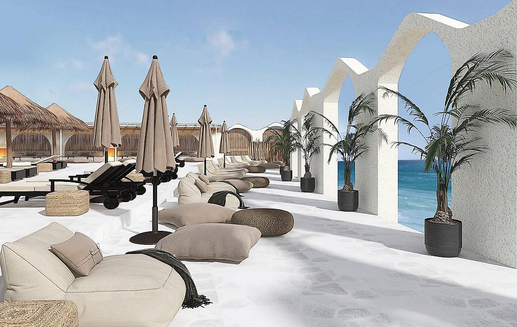 Pounda Resort Paros, a member of Radisson Individuals, Pool/Poolbereich