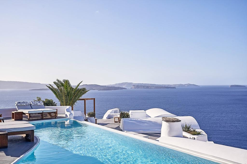 Katikies Santorini – Pelagos House, Pool/Poolbereich