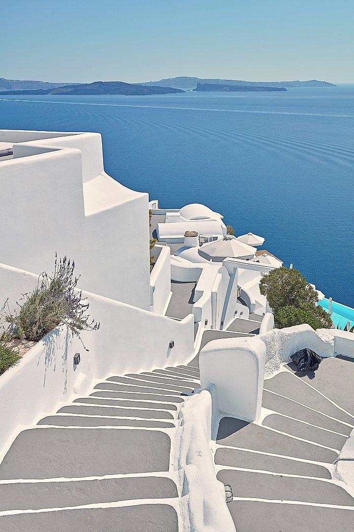 Katikies Santorini – Pelagos House, Resort/Hotelanlage
