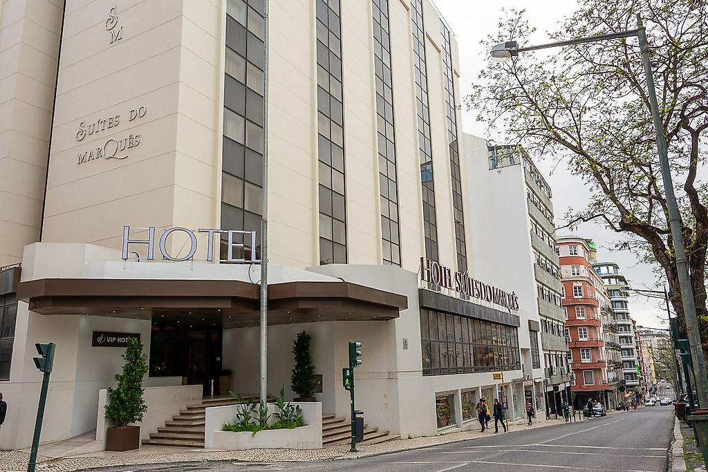 VIP Executive Suites do Marquês Hotel, Außenansicht des Hotelgebäudes in Lissabon